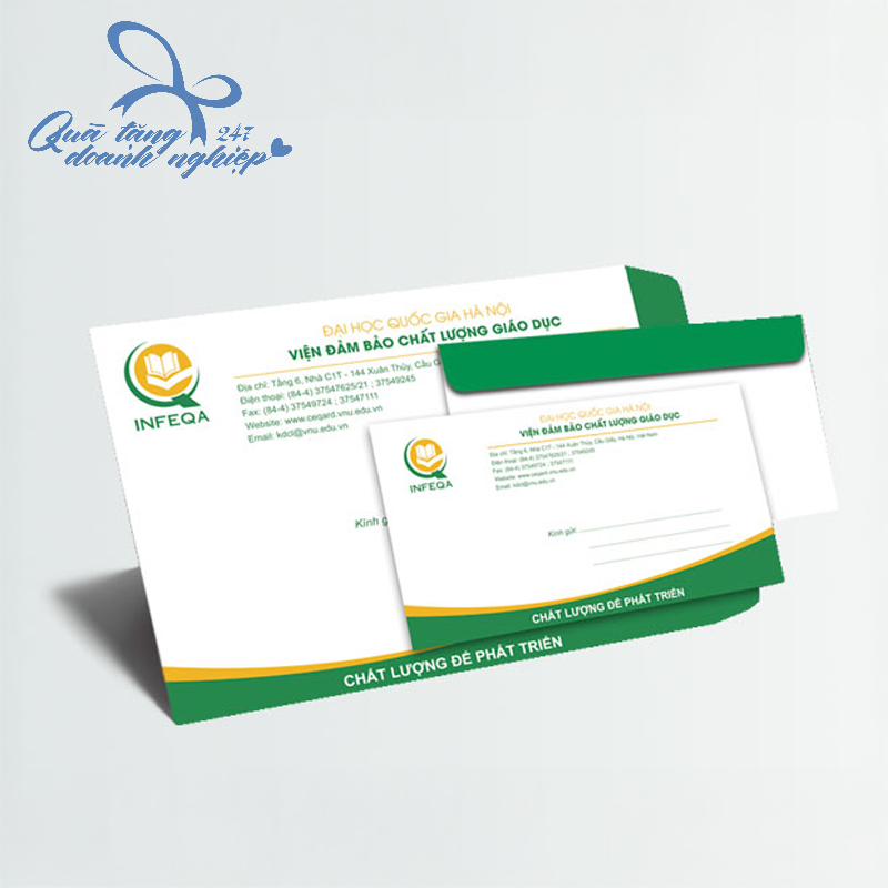 Mẫu Phong Bì Thư Doanh Nghiệp - In Theo Yêu Cầu - 01