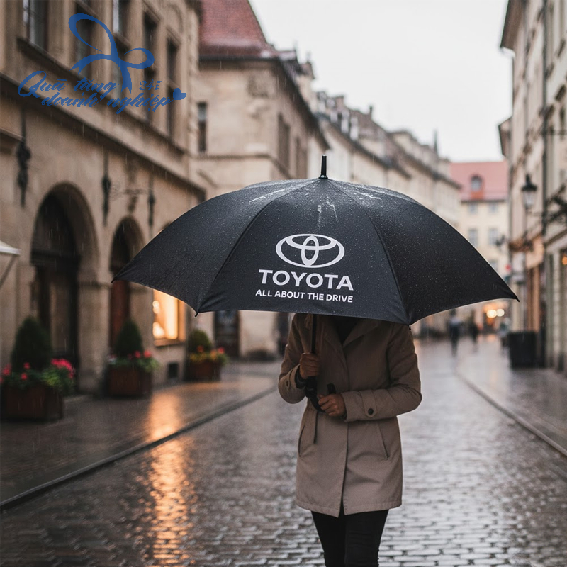 Quà Tặng Ô/Dù Thiết Kế Theo Yêu Cầu - In Logo - Mẫu 01