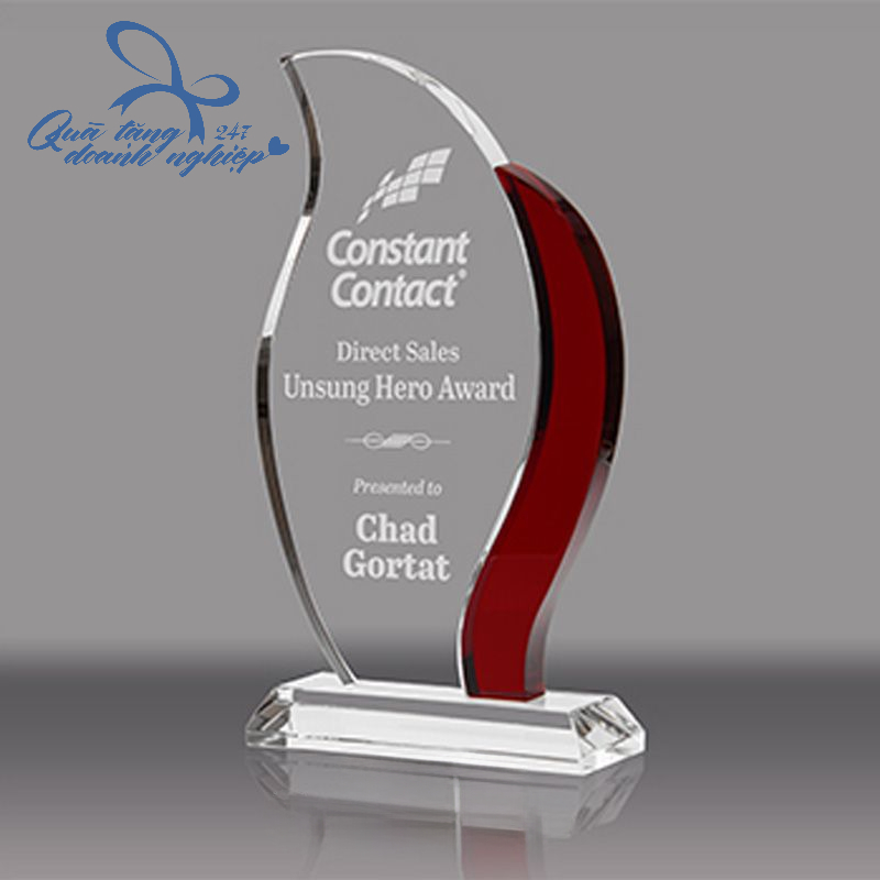 Kỷ Niệm Chương Pha Lê In Theo Mẫu - Nội Dung Yêu Cầu