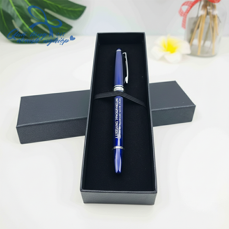 Bút Ký Văn Phòng In Logo Thương Hiệu Kèm Hộp Giấy