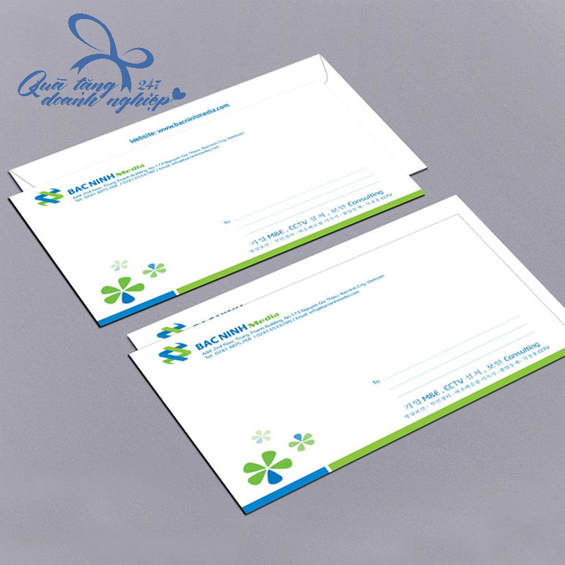 Mẫu Phong Bì Thư Doanh Nghiệp - In Theo Yêu Cầu - 03