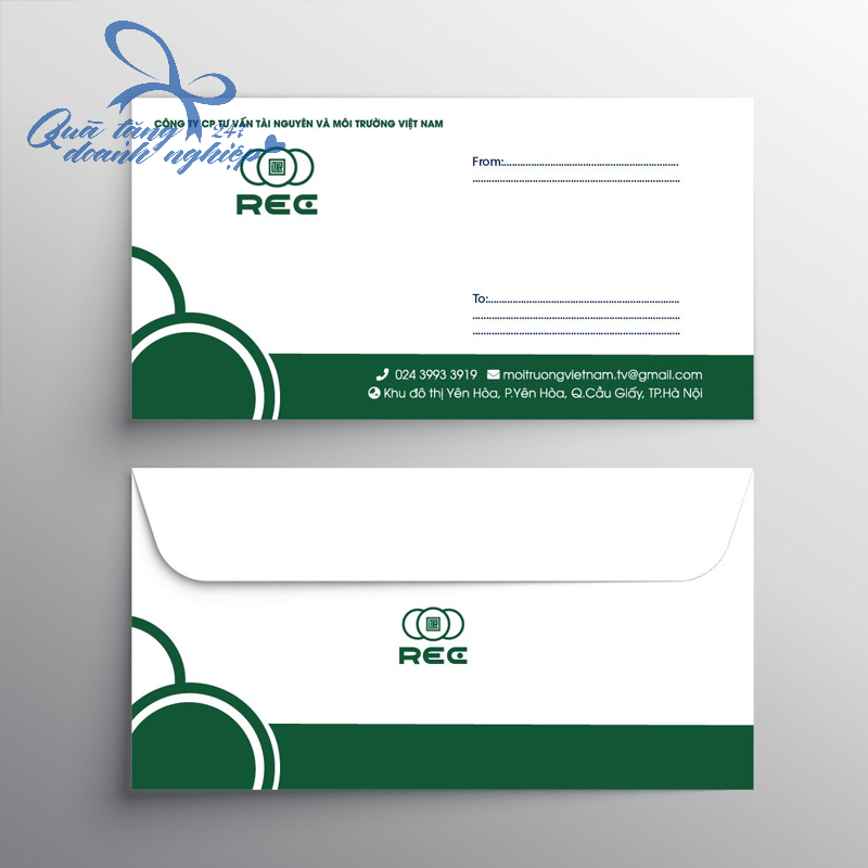 Mẫu Phong Bì Thư Doanh Nghiệp - In Theo Yêu Cầu - 04