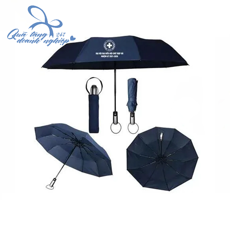 Quà Tặng Ô/Dù Thiết Kế Theo Yêu Cầu – In Logo – Mẫu 05