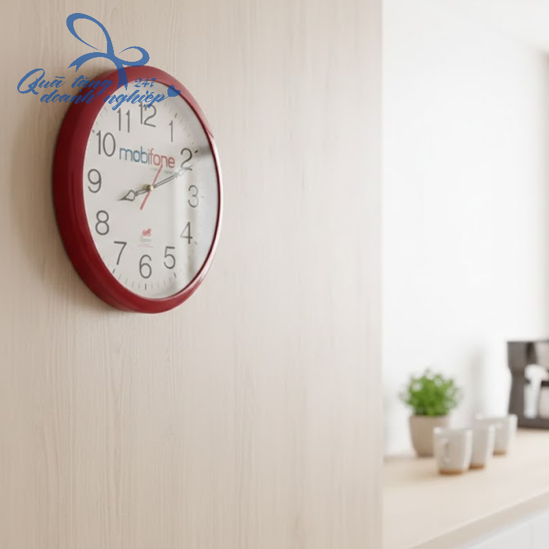 Đồng Hồ Treo Tường, In Thương Hiệu, Doanh Nghiệp