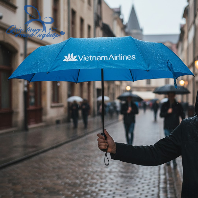 Quà Tặng Ô/Dù Thiết Kế Theo Yêu Cầu – In Logo – Mẫu 07