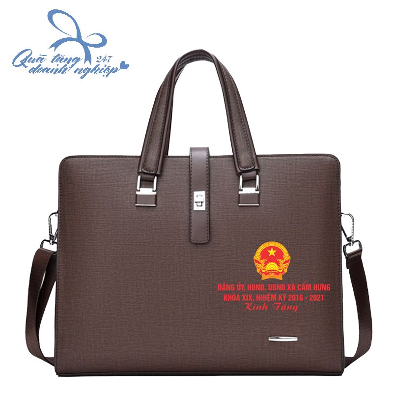 Quà Tặng Doanh Nghiệp: Cặp Da Đại Hội/ Hội Nghị Cao Cấp